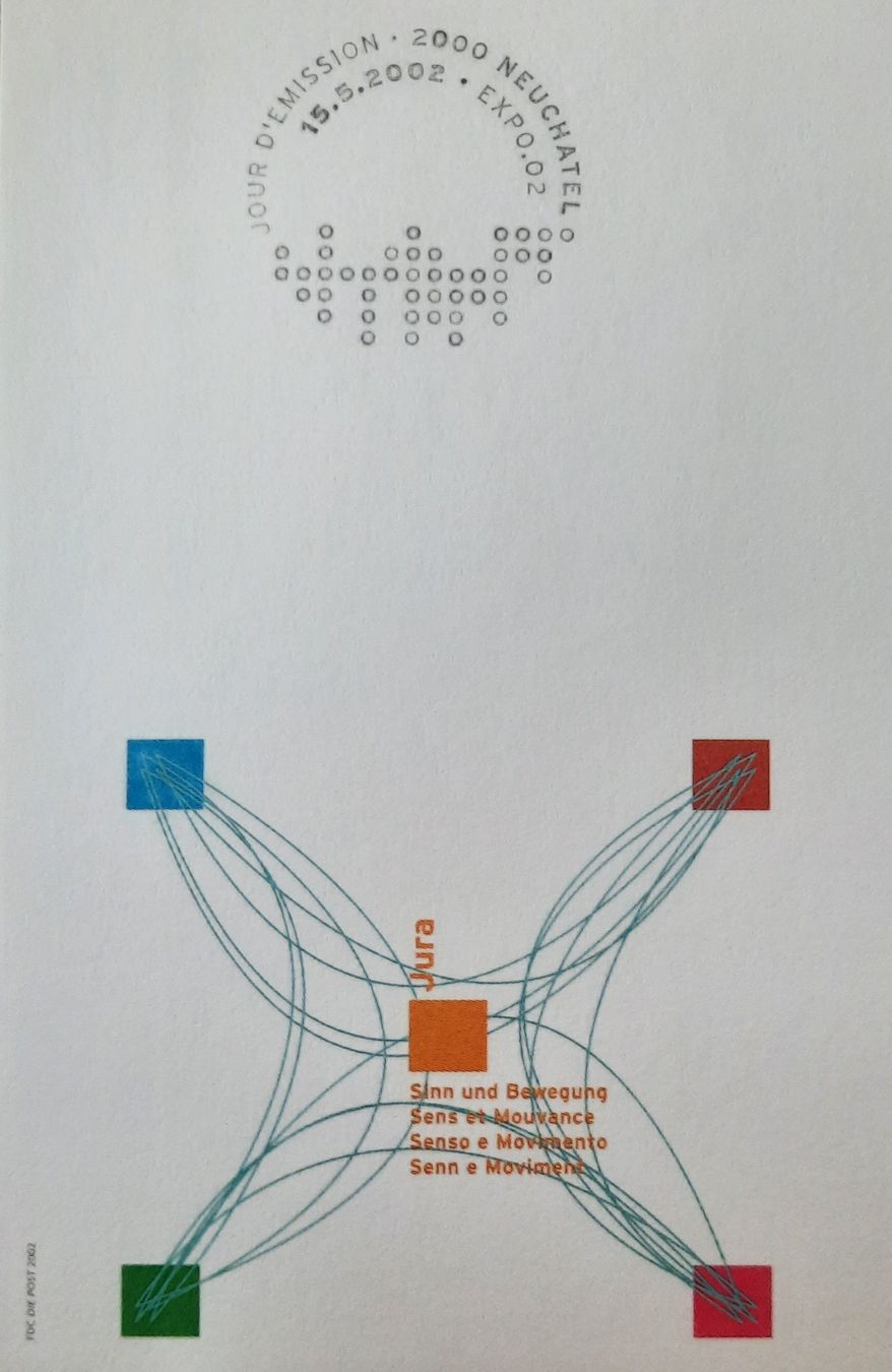 Tutti i francobolli: 3-22-5 FDC Expo 02. 2002 – Usato da GENEVE venduto da Pjeronimo 2