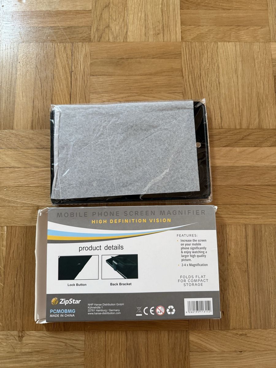 Autres optique: ZipStar Handy Bildschirmlupe High Definition Vision – Neuf (Voir description) à Watt par Steffi84 1