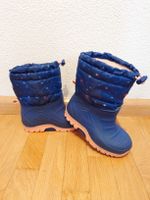 Kinder Winterstiefel blau mit Sternen, Grösse 25
