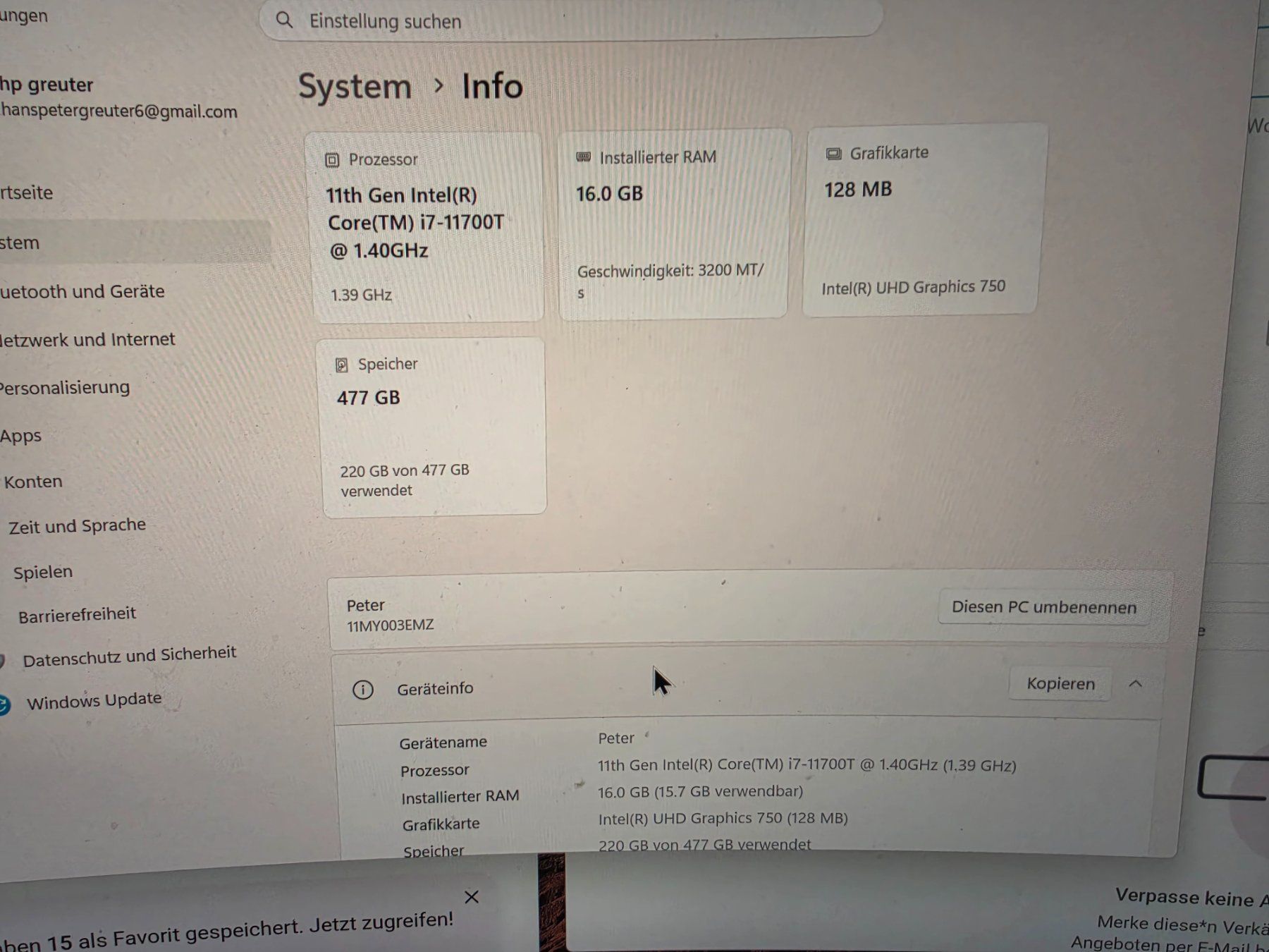 Lenovo PC: Lenovo ThinkCentre M70q Gen 2 Tiny – Usato da Bern venduto da teraz 3