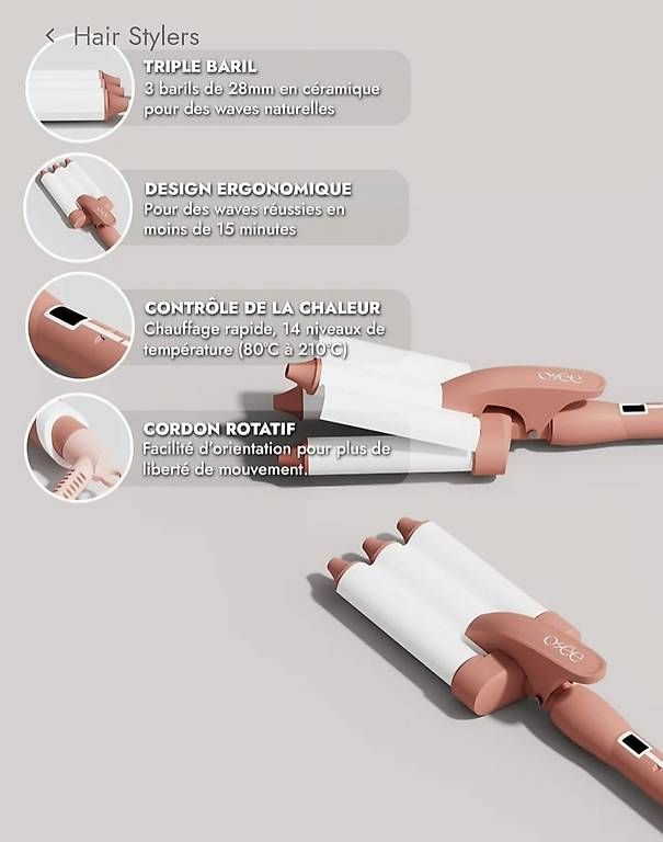 Accessoires pour cheveux: Fer à onduler – D'occasion à Evolène par elo_2sbd 1
