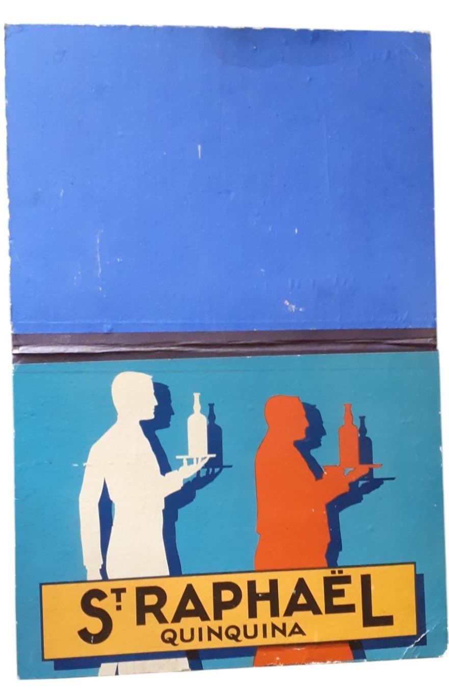 Poster & Bilder: Plakat Original St. Raphael Getränkewerbung 1920er – Gebraucht aus Mörschwil von antiksalon21 6