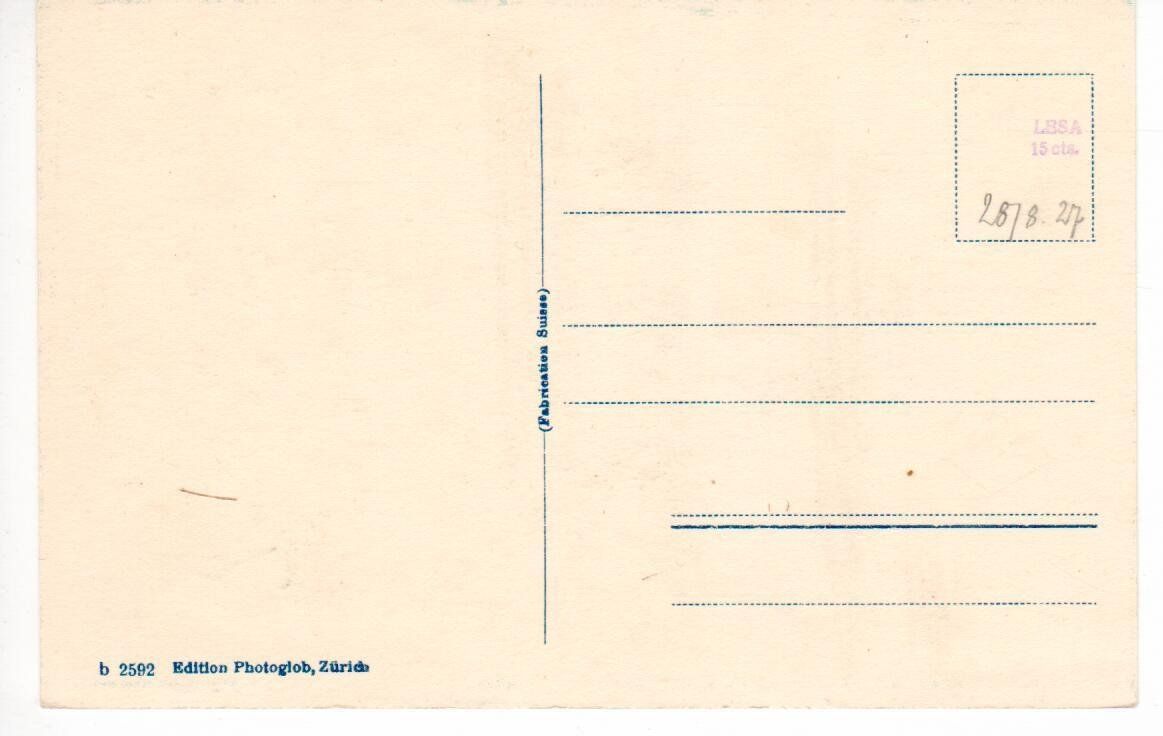 Cartoline postali: Schaffhausen Haus zum Ritter – Usato da Wolhusen venduto da Curver9 1