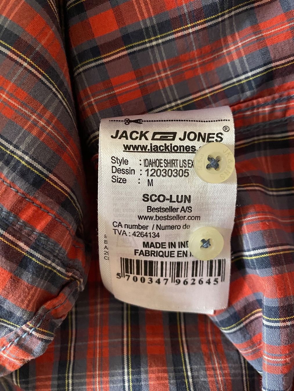 Hemden: Herrenhemd - Jack&Jones - Grösse M – Gebraucht aus Zürich von Joaoleal 7