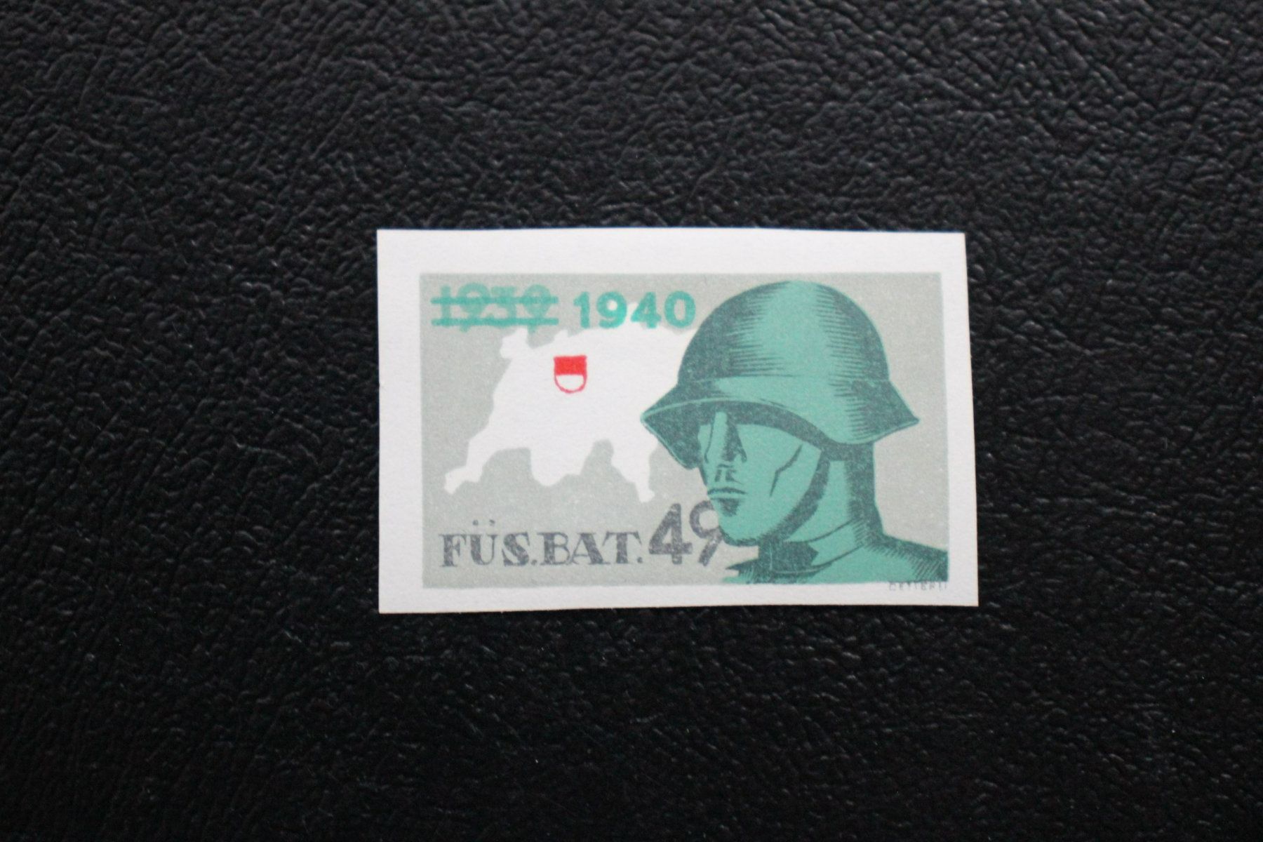 Tutti i francobolli: FÜS. BAT. 49 1940 / 1939 durchgestrichen – Usato da Wiedlisbach venduto da Hrudolfo