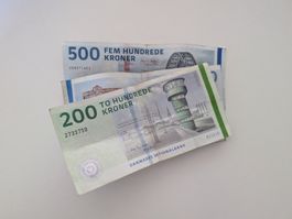 1'200 Dänische Kronen (DKK)