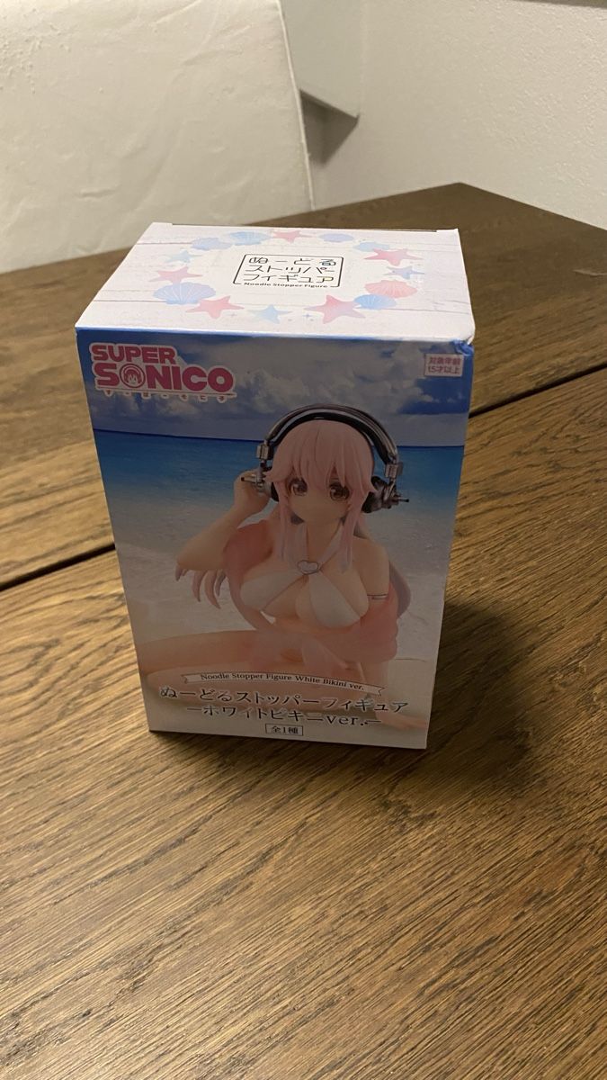 Statuette: Super Sonico Noodle Stopper Figur, Bikini Version, Neu! OVP – Nuovo e nell'imballaggio originale da Hochwald venduto da _biene_ 5