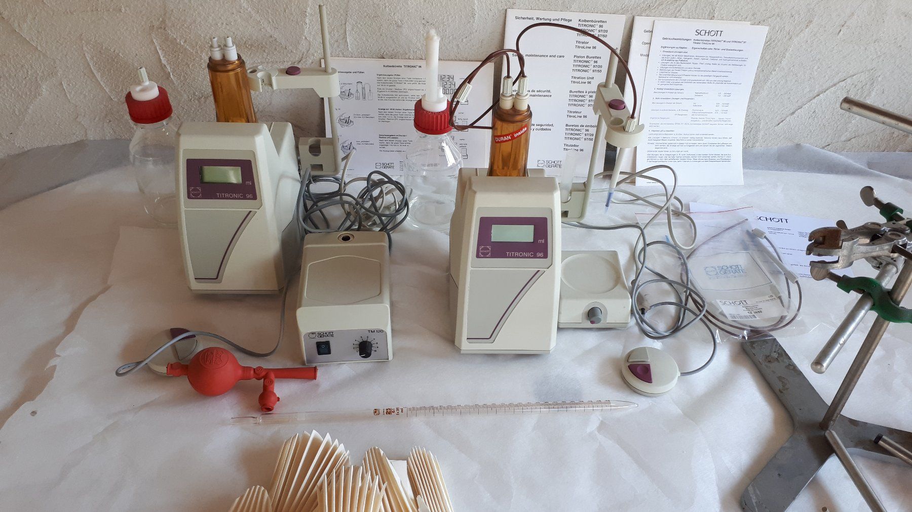 Toutes les machines: Laborgeräteset mit Zubehör – D'occasion à Madiswil par 20gls 2