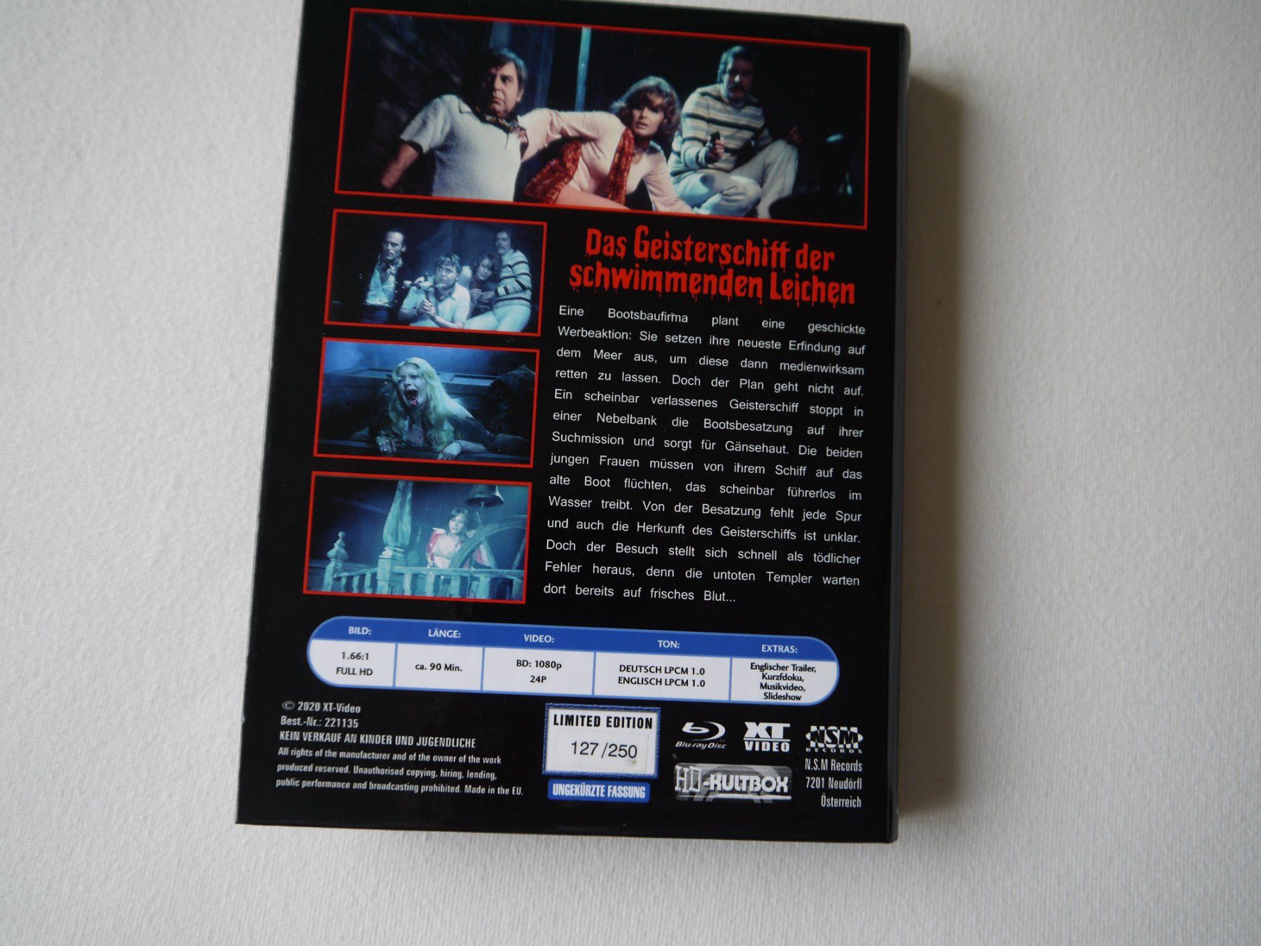 Alle DVDs: Das Geisterschiff der schwimmenden Leichen - Blu Ray - uncut – Gebraucht aus Hagendorn von Blaf 1