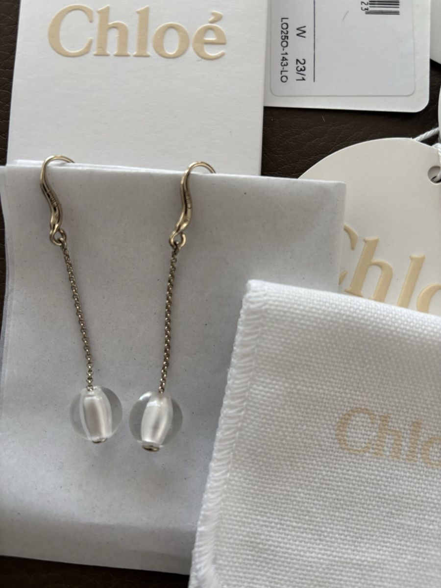 Chloé Orecchini pendenti & Orecchini a lobo: CHLOÉ Ohrringe / NEU / 397 CHF – Nuovo e nell'imballaggio originale da Tägerwilen venduto da limolimo 1