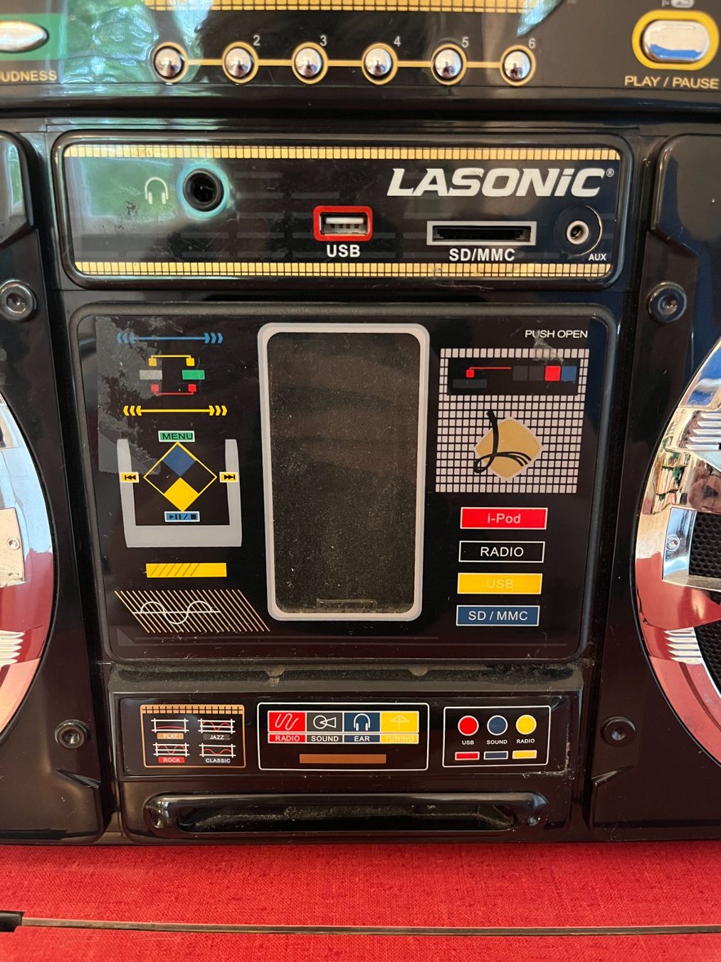 Casse acustiche: Lasonic i-931 Ghettblaster im Retro-Design – Usato da Zürich venduto da anna_2000 2