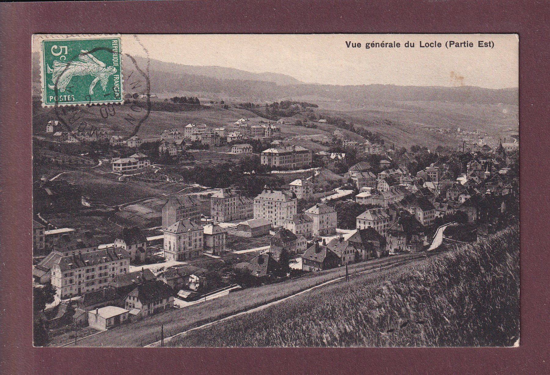Cartes postales: LE LOCLE - Partie est - 1909 – D'occasion à Pully par nicecards