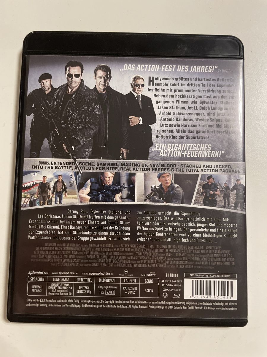Tous les DVDs: The Expendables 3 / Blu-Ray – D'occasion à Zürich par Bomboo 1
