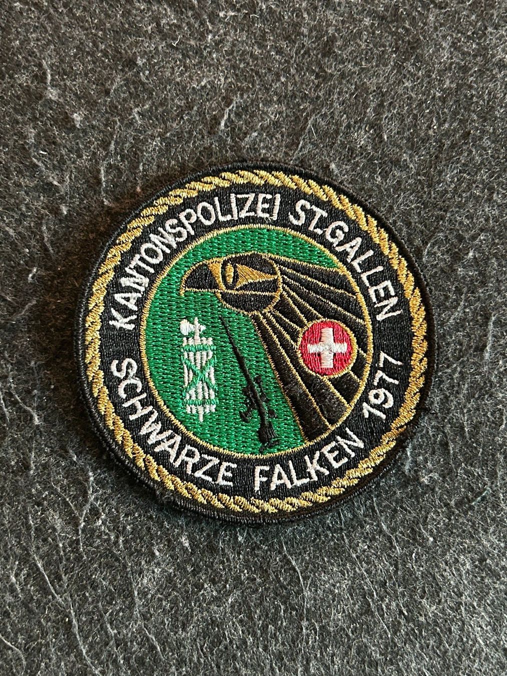 Placchette & Badge: Patch Kantonspolizei St. Gallen Präzisionsschützen – Usato da Berikon venduto da DGC-1995