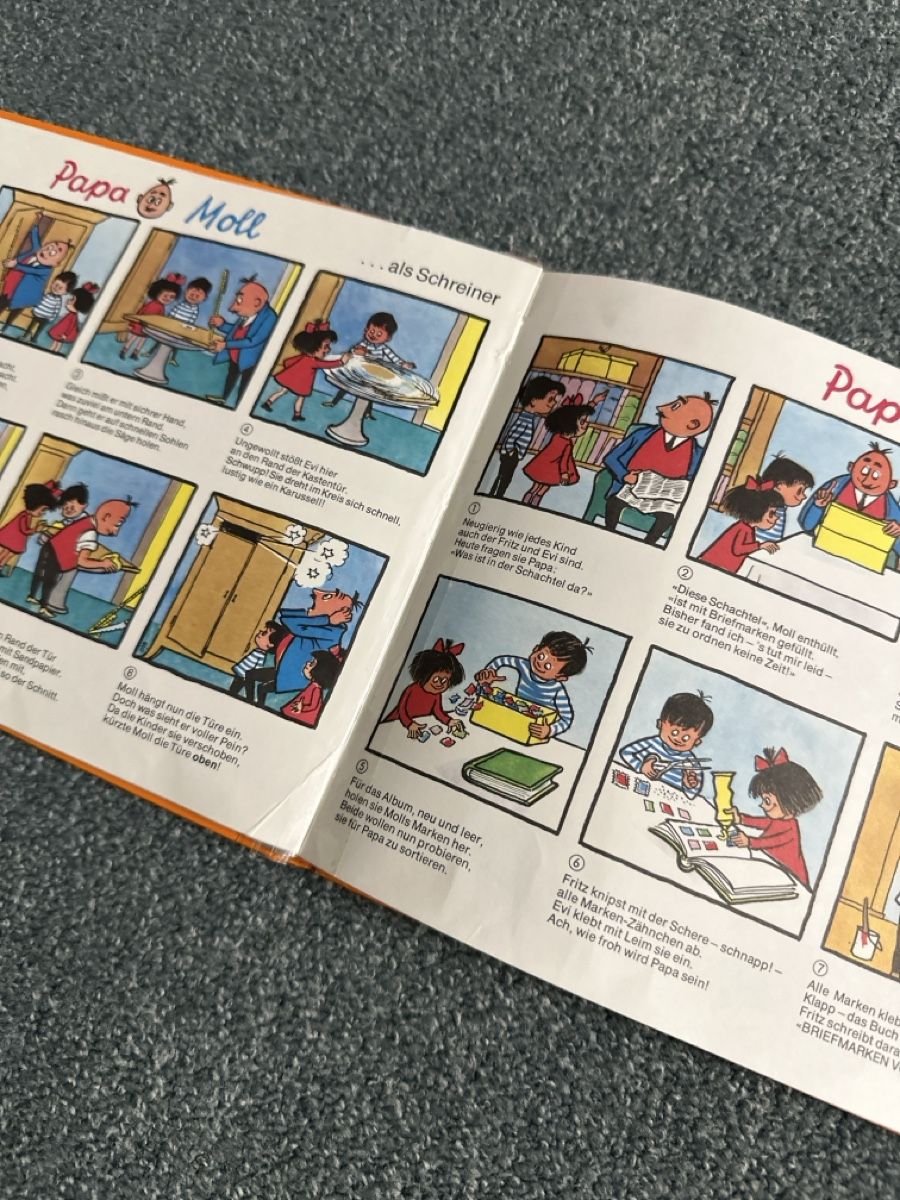 Libri: Papa Moll/ Malbuch Zoo – Usato da Baltschieder venduto da YmroBe 3