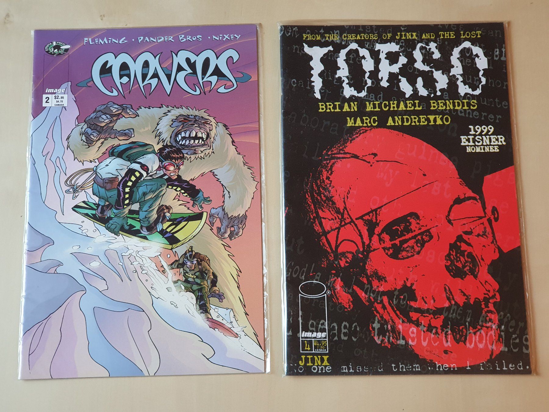 Fumetti: Comic Sammlung Englisch Spawn Powers DV8 Carvers Torso ..... – Usato da Stansstad venduto da collectorsshop 1
