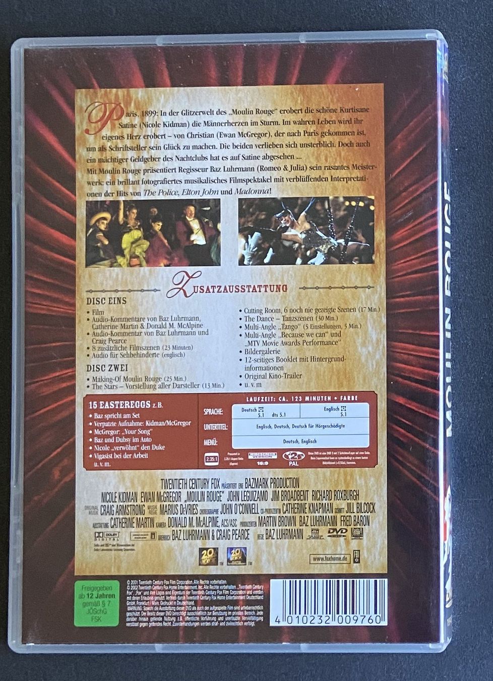 Tutti i DVDs: DVD  "Moulin Rouge" – Nuovo e nell'imballaggio originale da Böckten venduto da Hansi36 3