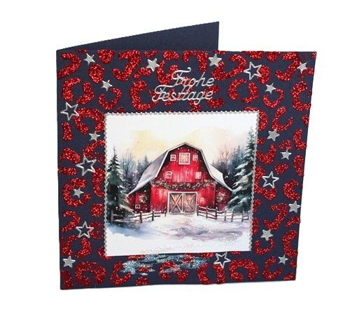 Karten: Karte "Frohe Festtage" – Neu (gemäss Beschreibung) aus Schlatt TG von glueckwunschkarte.22 1