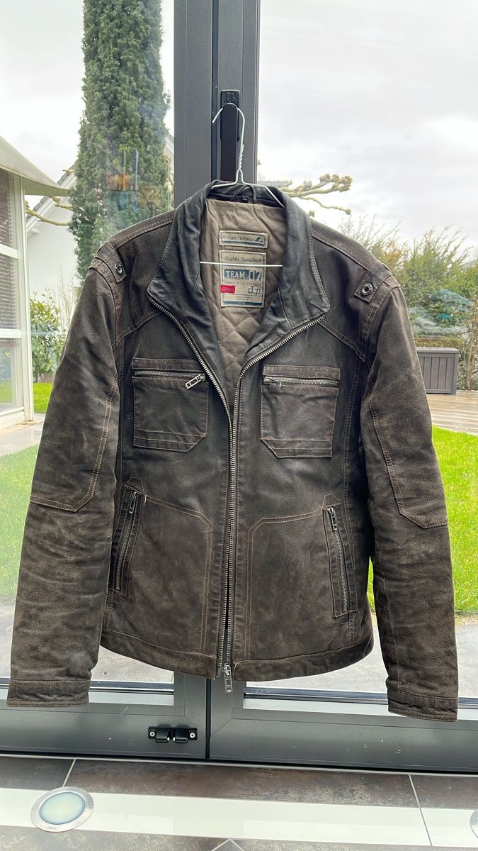 C&A Giacche: Herren Lederjacke – Usato da Matzingen venduto da mikica71
