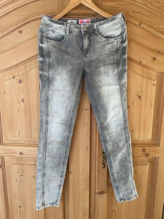 Jeans Street One 27/32, grau (Stretch)