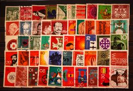 Allemagne germany - 50 differents stamps used