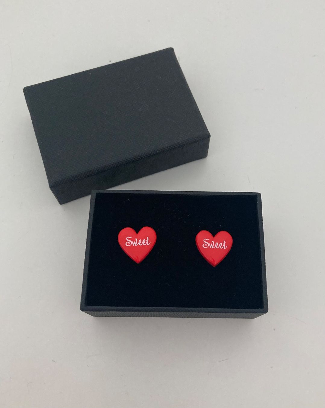 Gemelli: Manschettenknöpfe Cufflinks Herz Sweet – Nuovo e nell'imballaggio originale da Zürich venduto da tanteluzie 1