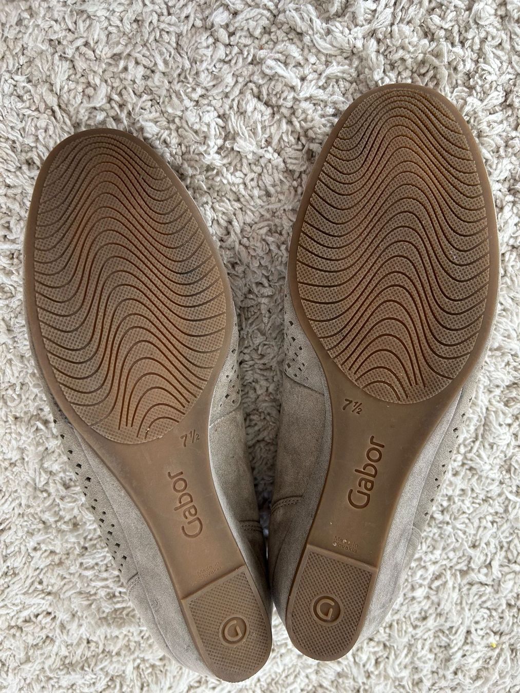 Gabor Scarpe da donna: Gabor Pumps, Beige Wildleder, Gr.7 1/2, Elegant! – Usato da Horn venduto da Resvi 3