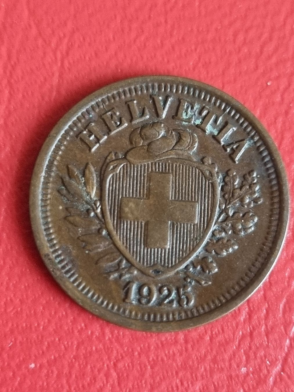 Tutti le monete: 1 RAPPEN SCHWEIZ - JAHR 1925 – Usato da Heimenschwand venduto da rog_p7h9