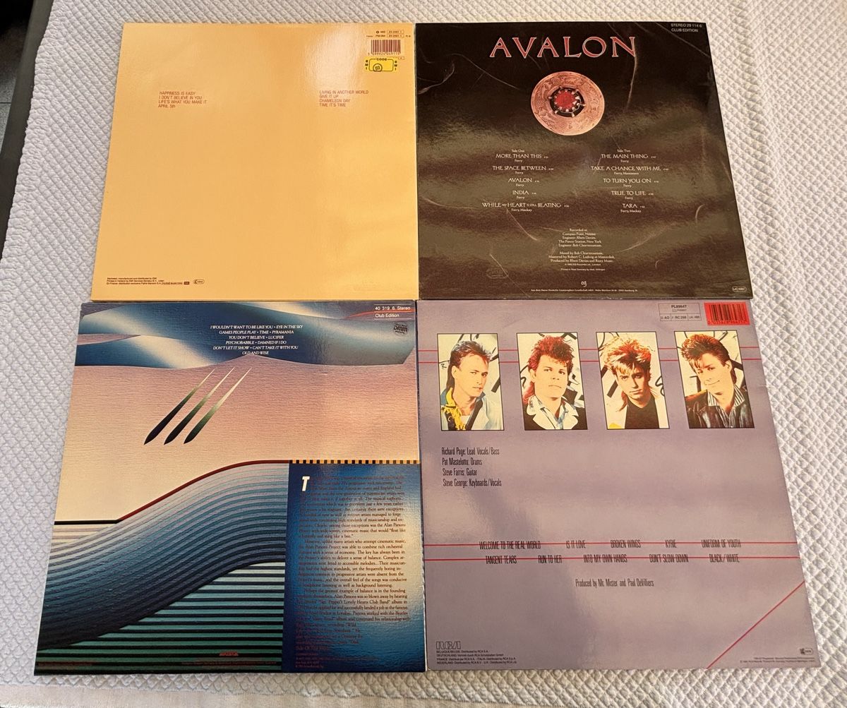 Dischi in vinile: 8x Vinyl-Schallplatten, viel Rock & – Usato da Altendorf venduto da Schumi26.4 4