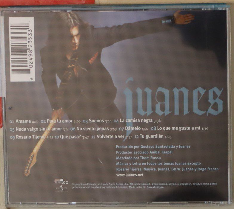 CDs: Juanes – Mi Sangre – Gebraucht aus Luzern von CONTENTI 2