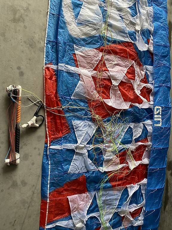 Aquilone: Gin Snowkite Shaman 9qm – Usato da Putz venduto da Noerli03 1