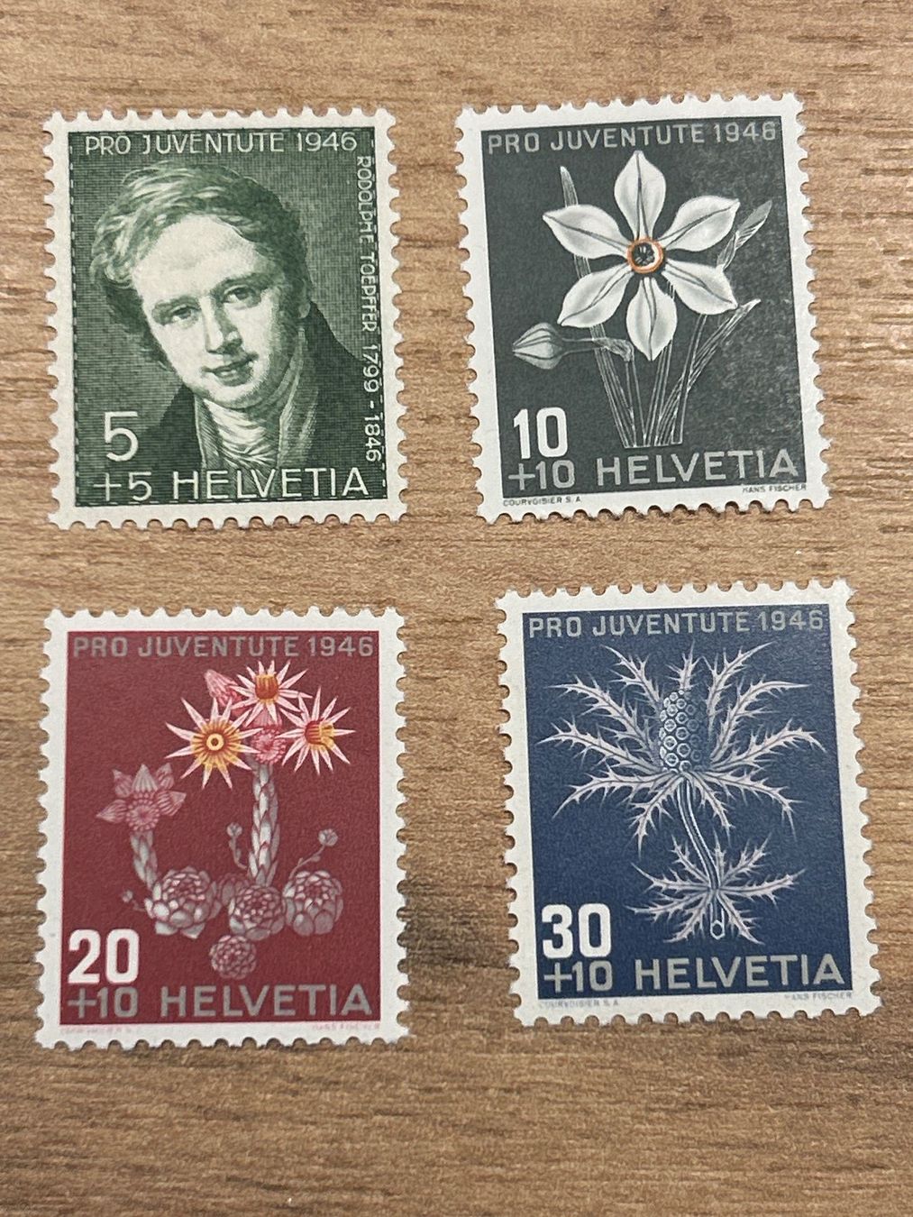 Tutti i francobolli: Briefmarke - Schweiz - Pro Juventute 1946 - postfrisch – Nuovo (secondo la descrizione) da Villnachern venduto da RicardoMary