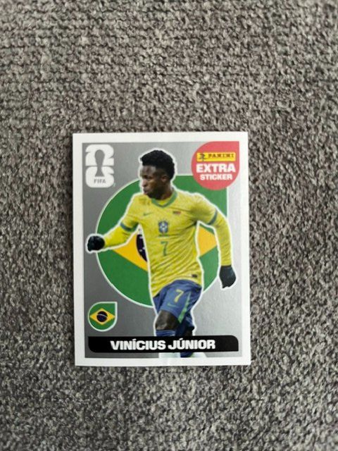 Panini Sammelbilder & Trading cards: Panini Extra Sticker Vinicius Silber – Neu (gemäss Beschreibung) aus Luzern von muse_tool 1
