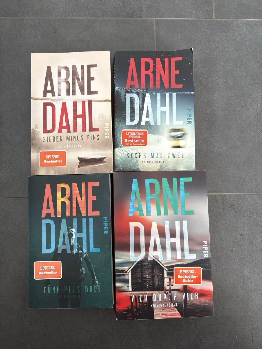 Bücher: Arne Dahl Buch Reihe Berger & Blom – Gebraucht aus Goldach von Zwirbel22