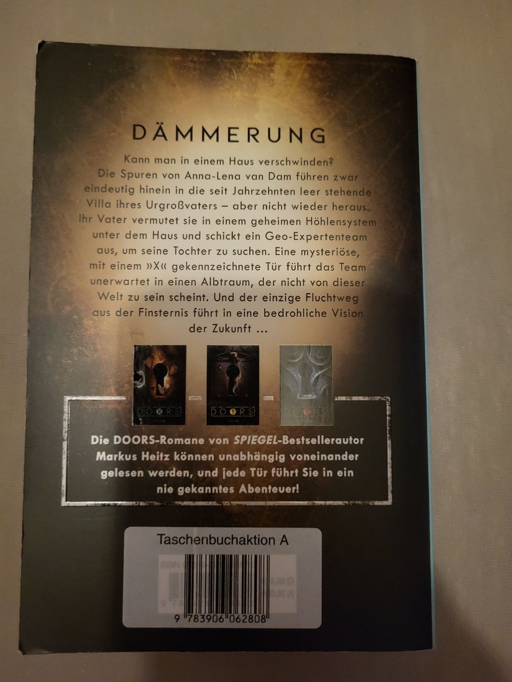 Libri: Markus Heitz- Doors  – Usato da Volketswil venduto da Nessy16 1