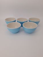 5 bols Rössler - Bleu vintage