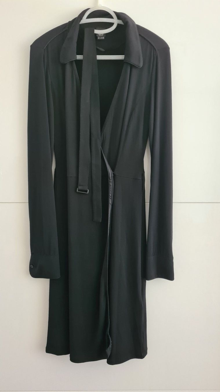 Esprit Vestiti: Esprit Collection - Wickelkleid, Schwarz,  Gr. M – Usato da Jona venduto da hen_7fyc
