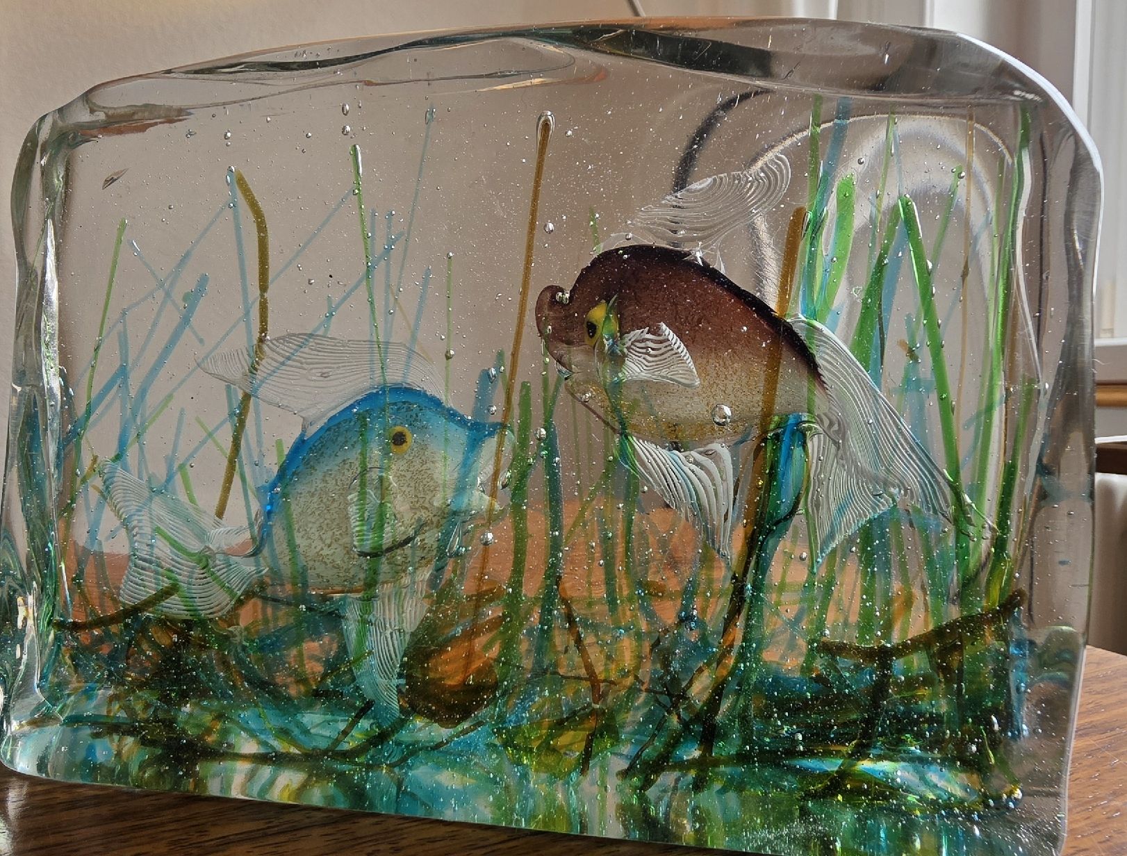 Murano Bicchieri: Murano Cenadese Aquarium,  original  – Usato da Solothurn venduto da Vivalamamma 1