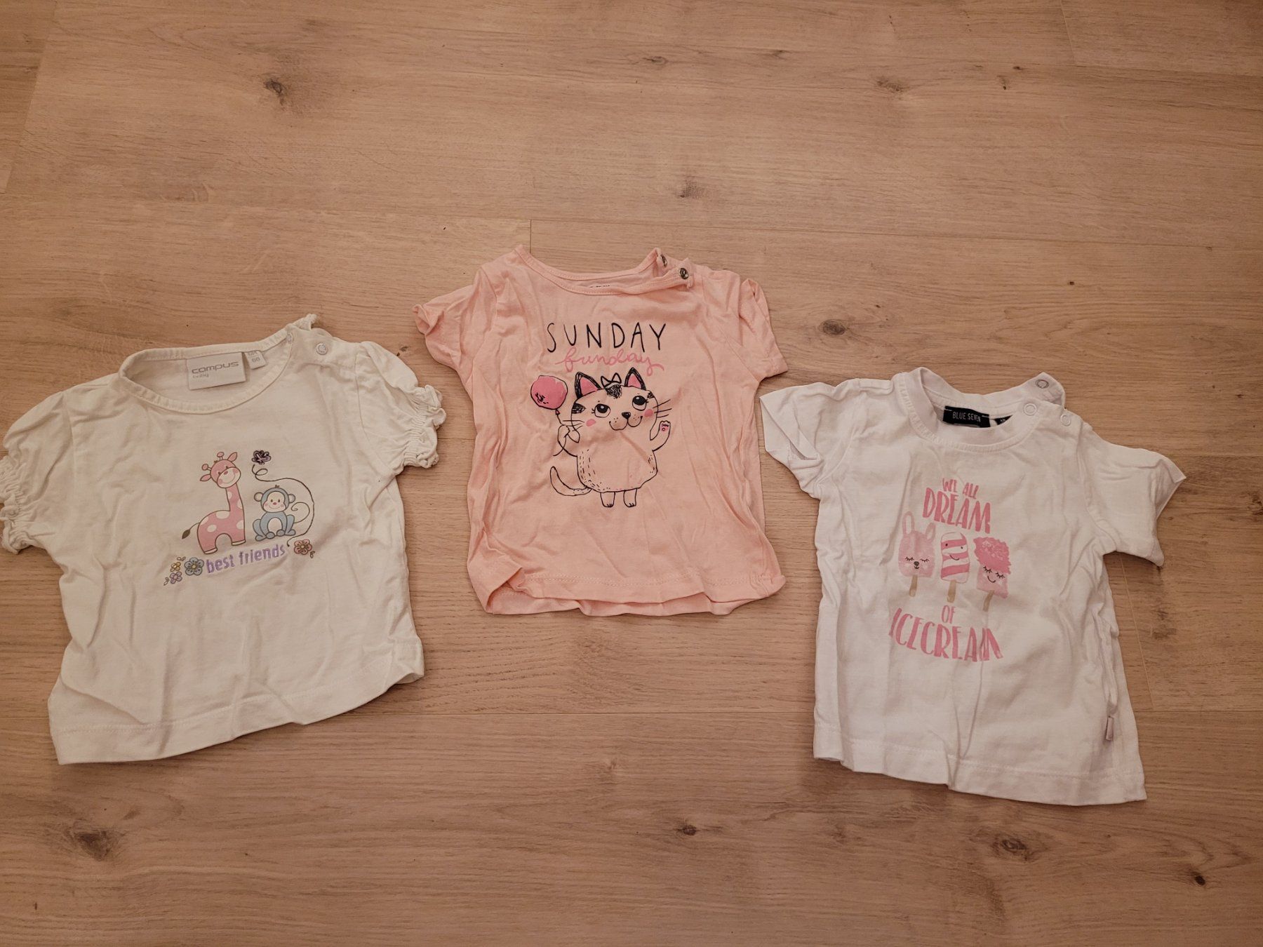 Camicie, Top & T-shirt: Set t-shirt Grösse 68 – Usato da Lupsingen venduto da sta_wgg5