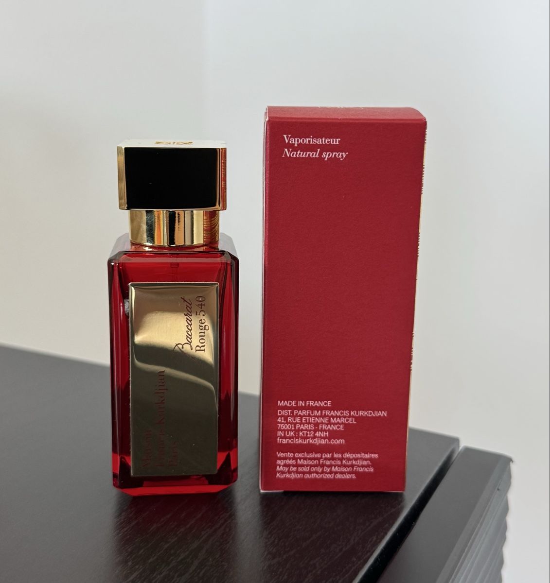 Kurkdjian Profumi & Eau de Toilette: Baccarat Rouge EXTRAIT – Usato da Neerach venduto da irasan 2