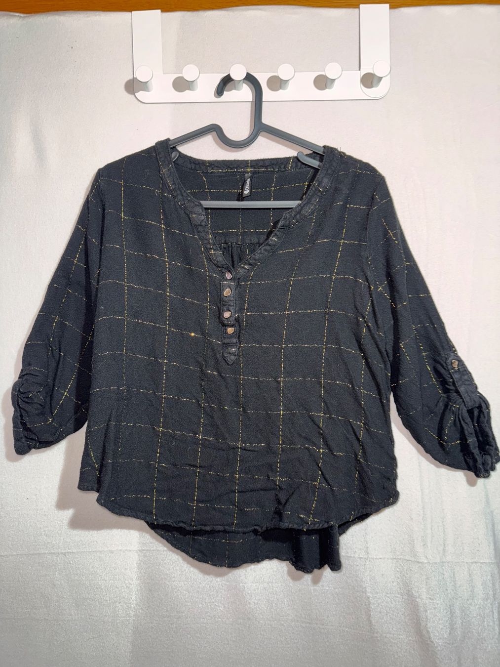 H&M Camicette: Karierte Bluse von H&M Gr. L – Usato da Grosswangen venduto da second_hand_dress 1