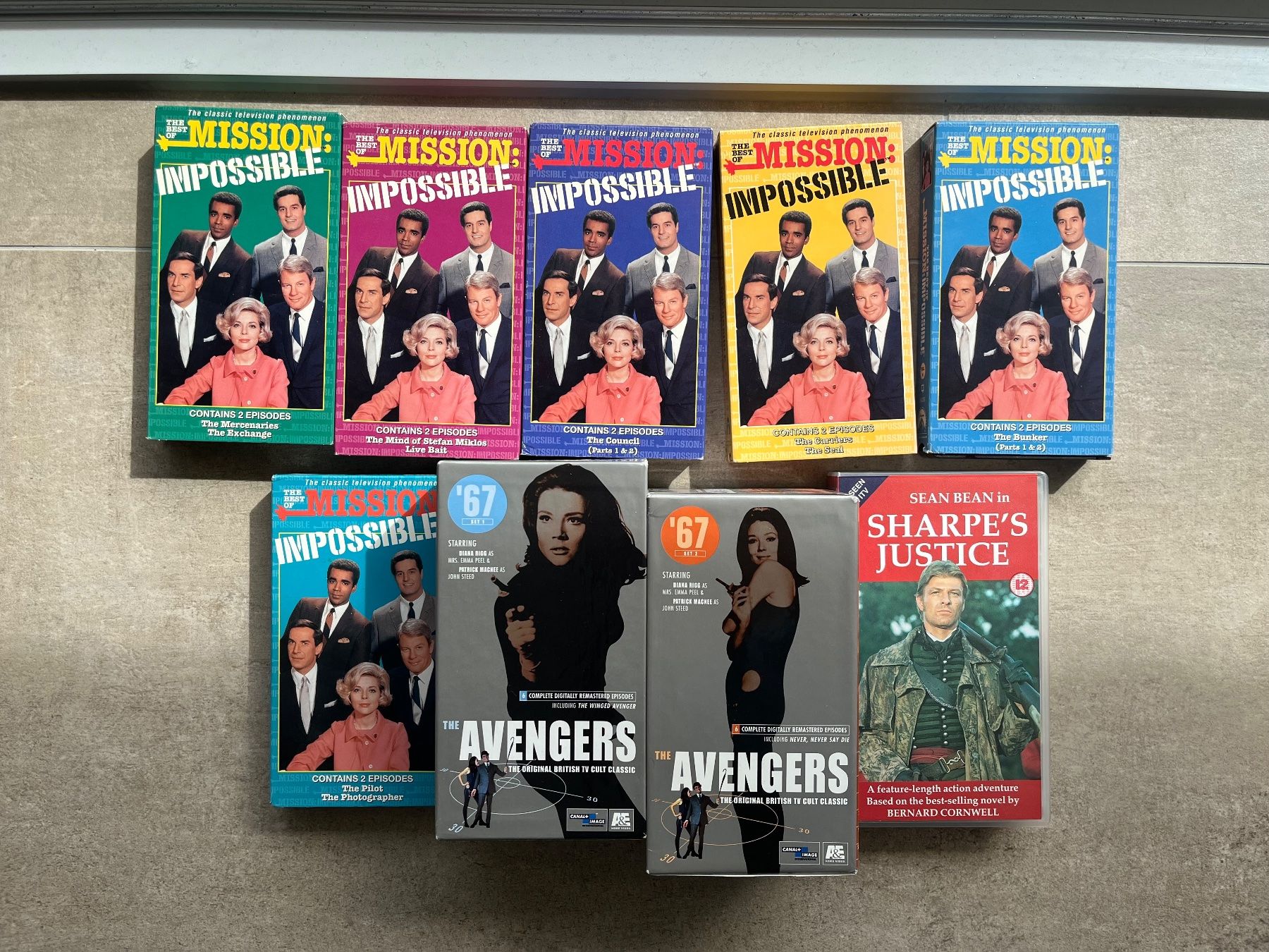 Toutes les VHS: 9 VHS - Séries TV – D'occasion à Biel/Bienne par Jan_321
