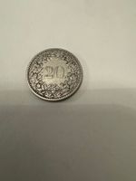 Pièce de 20 centimes, année 1881, Confédération Helvétique