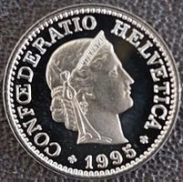10 Rappen 1995 stgl. / aus Münzsatz