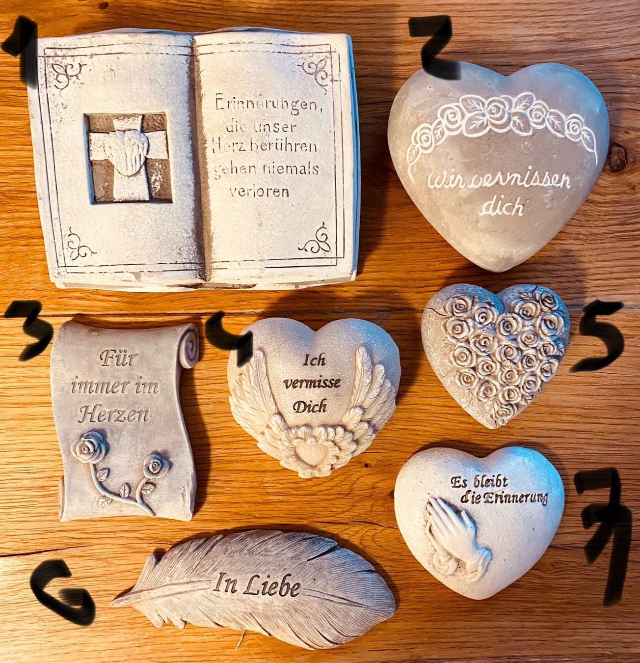 Tutte le decorazioni: Verschiedene Grabschmuck- Neu – Nuovo e nell'imballaggio originale da Zäziwil venduto da Emlea