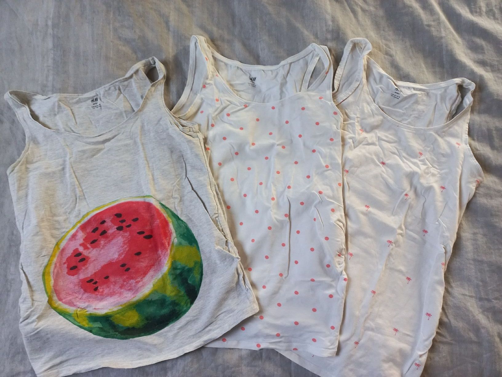 H&M Lotti di vestiti: 3 Schwangerschaftstops, Gr. M – Usato da Salvenach venduto da soleil_27