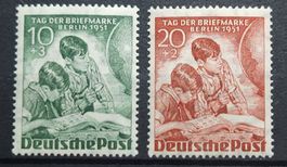Berlin Briefmarken Ausstellung Mi-Nr.80-81 Postfrisch TOP