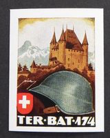 Soldatenmarken - Territorialtr. Bat 174 / Wi Ter 339**, un.