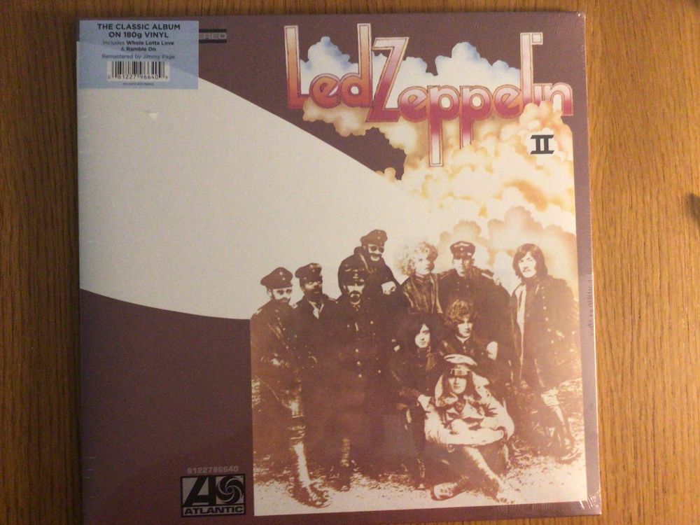 LED ZEPPELIN 2, Lp 180 g Remastered, NEU!!!! | Kaufen auf Ricardo