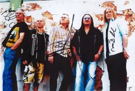 Uriah Heep Autogramm signiert Foto 20x30cm